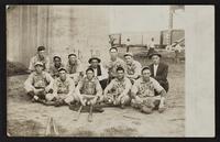 T. Y. Baird with Caton baseball team, early 1900&#39;s