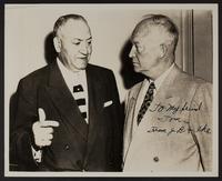 J.B. Martin and Dwight D. Eisenhower, Autograph on front reads, "To My Friend Tom, From J.B. and Ike"
