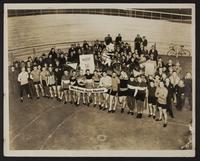 Participants in bicycle race promoted by Baird