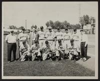 T.Y. Baird with Kansas City Baseball team