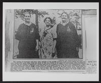 Photograph of newspaper articles