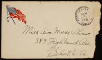 Recipient: Marie [envelope only] (September 4, 1917)
