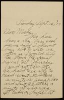 Recipient: Marie (September 16, 1917)