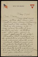 Recipient: Marie (May 7, 1918)
