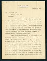 Letter to Dan D. Casement from W. H. Lynn