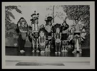 Haskell activities--dancing in Native American dress