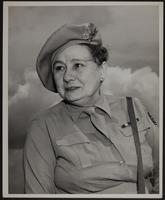 8x10 photo of Peggy in an army uniform