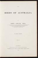 Birds of Australia, 1:6