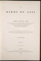 Birds of Asia, 1:6