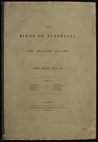 Birds of Australia, 1:front