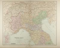 Map of North Italy