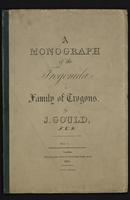 Monograph of the Trogonidae, 1:front