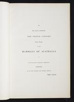 Introduction to the mammals of Australia, 1:8