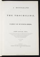 Monograph of the Trochilidae, 1:6