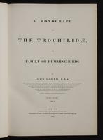 Monograph of the Trochilidae, 1:6