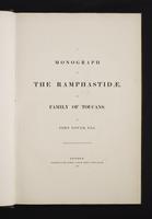 Monograph of the Ramphastidae, 1:8