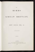 Birds of Great Britain, 1:6