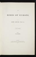Birds of Europe, 1:6
