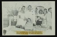 ? Thomas and Unidentified bride wedding at Church of Christ