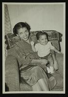 Betty Watkins and child