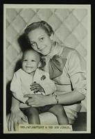 Mrs. Pat Mautlsey and child (Jimmie)