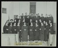 Choirs - St. Matthews Church Choir and Pastor after singing on KEDD Channel 16 Wichita