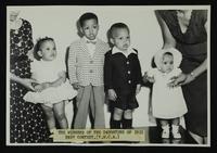 Four unidentified children