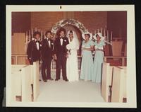 Michel Burleigh and Morgie MacMoore[?] wedding at University[?] United Methodist Church