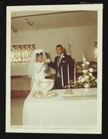 James Diggo and Legretta Glass wedding at St. Mary's Church