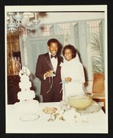 James Barfield and Theresa Chantley wedding at Progress Church (reception 20th Century)