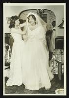 ? Johnson and unidentified bride