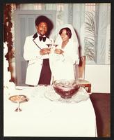 Charles Gorden and Velder Skencer wedding at St. Matthew Church