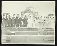 ? Jones and ? Henderson wedding at St. Mary's Church