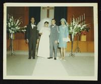 John Juhman[?] and Connie McGraves[?] at McConnell Air Base