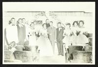 ? Martin and Unidentified bride wedding at Martin Temple Church of God in Christ