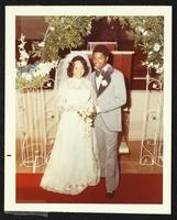 Denzell Mitchell and Jannett Holloway wedding at Tabernacular Church