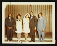 Everett ? and Vivian[?] Polite wedding at WSU Chapel