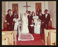 Ronnie Walker and Shiela Brown wedding at St. Andrew[?] Church