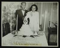 Leroy Woodard and Unidentified bride