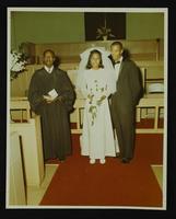 ? Wright and ? Roundtree wedding at St. Paul Church