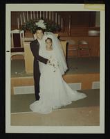 Clark wedding at St. Marys Church, 15 February 196