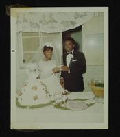 ? Gregg and Vivian ? wedding at Tabernacular Church, 196