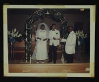 John Hurbert and Vickey Allen wedding at Progress Church, 3 June 196