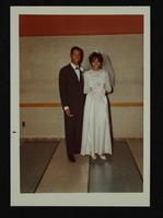 Gilbert Lucas and Jean Finley wedding at McKinley Park, 3 April 196