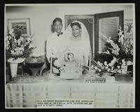 George Williams and Cora Bell Faucett wedding at St. Matthews AMC Church