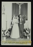Marion Davis and Edita De Silva wedding at St. Peter Claver