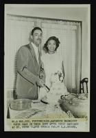 George Fortune and Katheryn Ewing wedding at St. Peter Claver