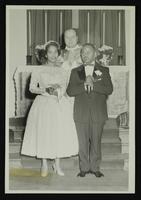 Edward Foster and Marie Harris wedding at St. Peter Claver