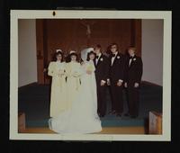 Jim Parson and Cindy Jimenez wedding at St. Ann Church, 7 September 197