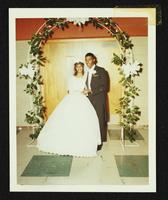 Herbert Richard and Jo Ann Glymph[?] wedding at McAdams Park, 196